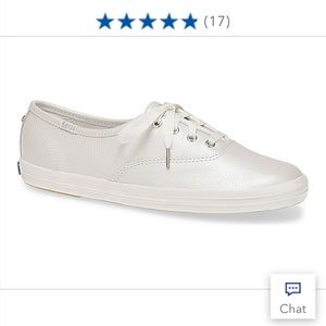 Kate Spade Keds Pearl Leather sneakers